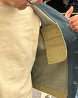 captain santors vest 7706 clk23 denim blue