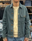 captain santors carpenter jacket 5506 clk23 denim blue