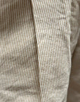 captain santors trousers 3302 clk03 ecru mustard stripes
