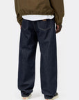 carhartt wip aaron pant blue rinsed