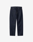 carhartt wip aaron pant blue rinsed