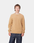 carhartt wip alten sweater peanut (LAST SIZE XLARGE)