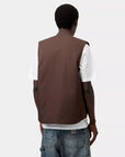 carhartt wip classic vest tobacco rigid