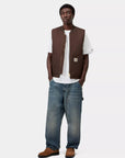 carhartt wip classic vest tobacco rigid