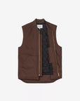 carhartt wip classic vest tobacco rigid