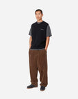 carhartt wip evan pant corduroy chocolate rinsed (LAST SIZE 33)