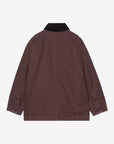 carhartt wip lander coat palisander black stone washed