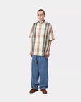 carhartt wip lucas pant blue stone washed