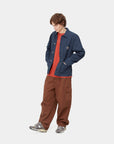 carhartt wip michigan coat storm blue garment dyed (LAST SIZE LARGE)
