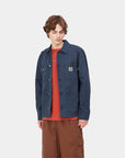 carhartt wip michigan coat storm blue garment dyed (LAST SIZE LARGE)