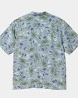 carhartt wip mirage short sleeve shirt mirage print frosted blue