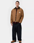 carhartt wip og detroit jacket winter h brown tobacco rigid