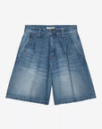 carhartt wip women alta short blue dark used wash