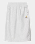 carhartt wip women american script sweat skirt ash heather (LAST SIZE LARGE)
