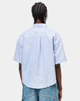 carhartt wip women kaia shirt bleach white