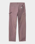 carhartt wip women pierce pant straight daphne rinsed