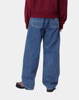 carhartt wip women simple pant blue stone washed