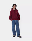 carhartt wip women simple pant blue stone washed