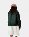 carhartt wip women otley bomber conifer