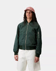 carhartt wip women otley bomber conifer