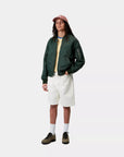carhartt wip women otley bomber conifer