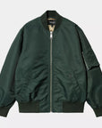 carhartt wip women otley bomber conifer