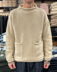 casa isaac cc13 rollneck beige