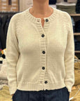casa isaac woman cardigan white