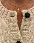 casa isaac woman cardigan white