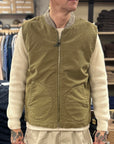 chesapeakes deck vest jungle cloth new mccoy khaky green