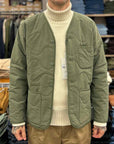 chesapeakes field jacket inner liner military green (LAST SIZE MEDIUM)