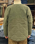 chesapeakes field jacket inner liner military green (LAST SIZE MEDIUM)
