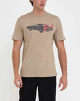 deus ex machina charger t-shirt khaki