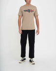 deus ex machina charger t-shirt khaki