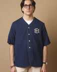 east harbour surplus gehrig 656 shirt indigo blue