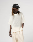 eat dust power-t trellis cotton ecru