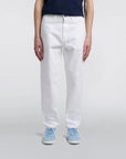 edwin cosmos pant optic white