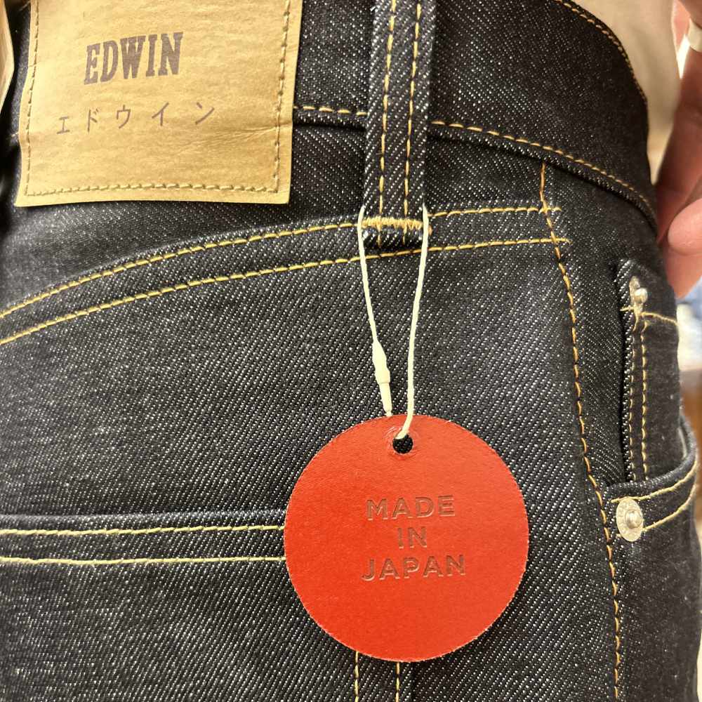 edwin loose straight jeans blue unwashed