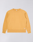 edwin raglan sleeve crewneck mustard