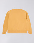 edwin raglan sleeve crewneck mustard