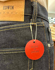 edwin regular tapered jeans blue unwashed