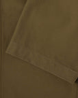 edwin wide trouser olive unwashed