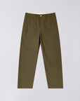 edwin wide trouser olive unwashed
