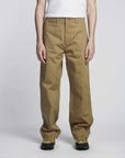 edwin wide trousers stone beige unwashed