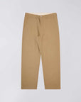 edwin wide trousers stone beige unwashed