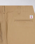 edwin wide trousers stone beige unwashed