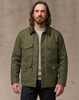 filson shelter cloth journeyman jacket otter green