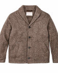 filson decatur island wool jacket natural brown