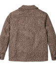 filson decatur island wool jacket natural brown