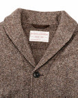 filson decatur island wool jacket natural brown